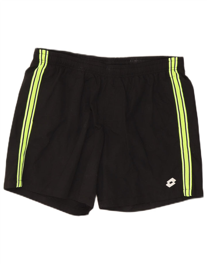 Lotto Mens Sport Shorts Large  Black