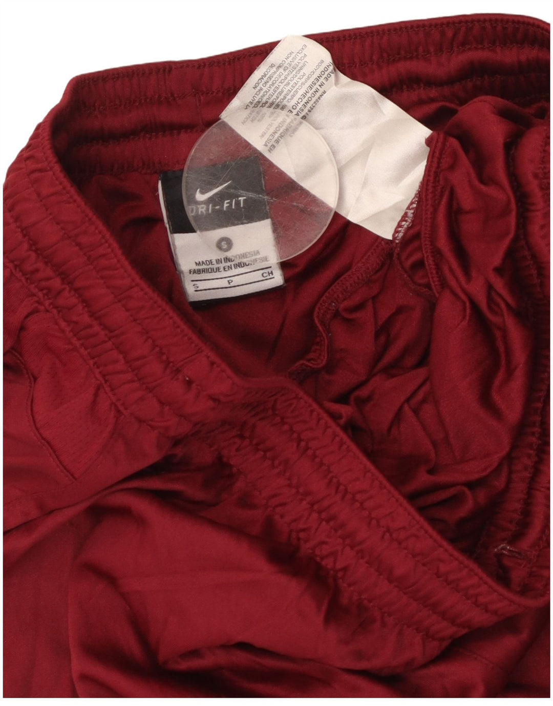 NIKE Dri Fit sportsshorts til kvinder UK 10 Lille rødbrun polyester