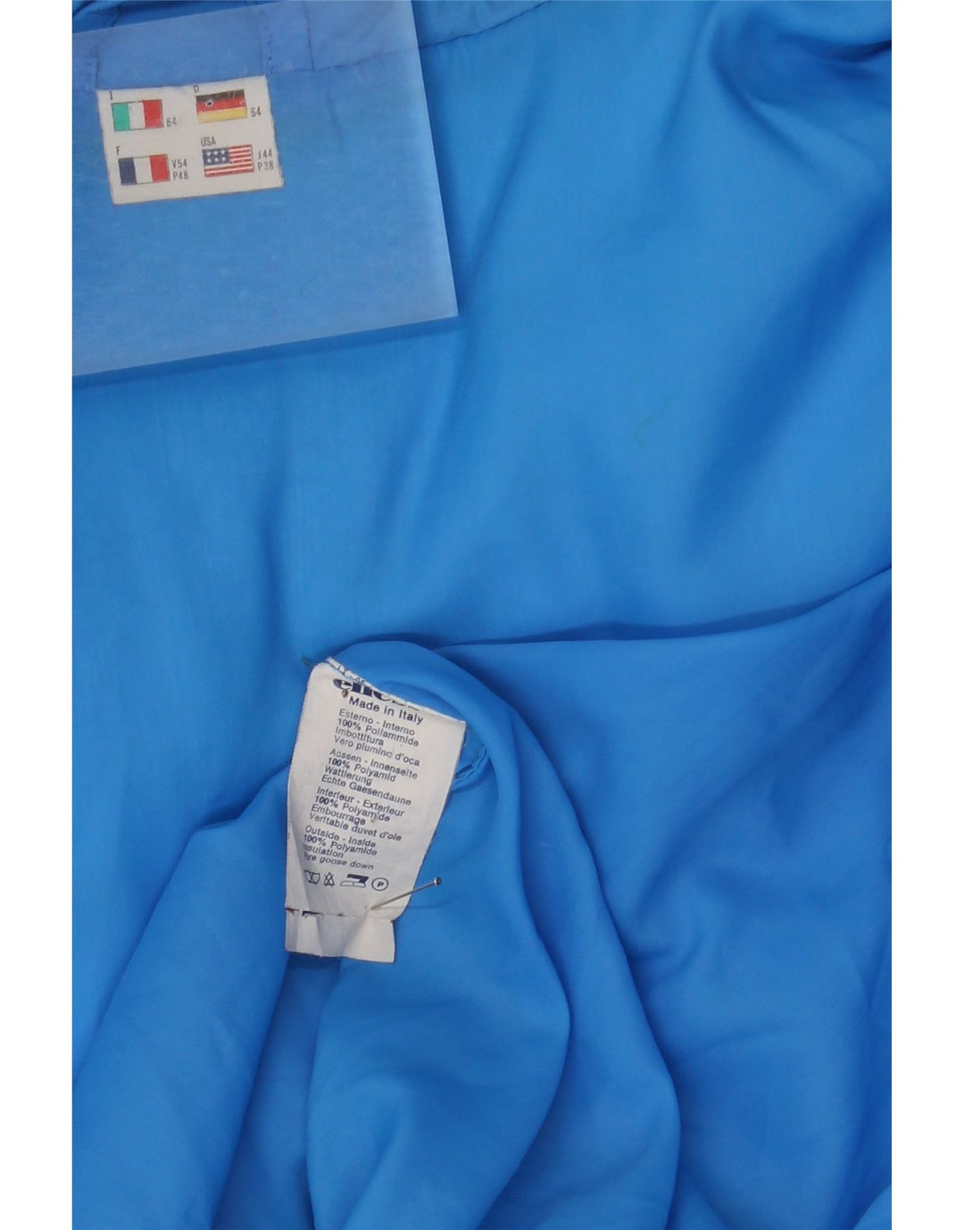 ELLESSE Polstret Herrejakke IT 54 2XL Blå Polyamid