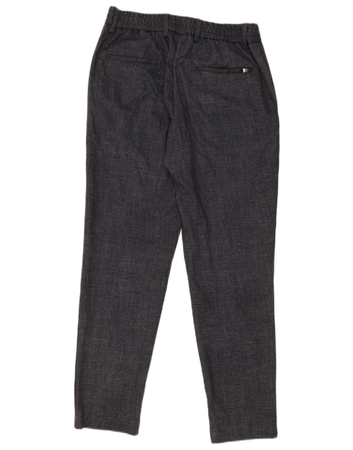 HUGO BOSS Herre tilspidsede Chinobukser IT 48 Medium W32 L30 Grå Polyester