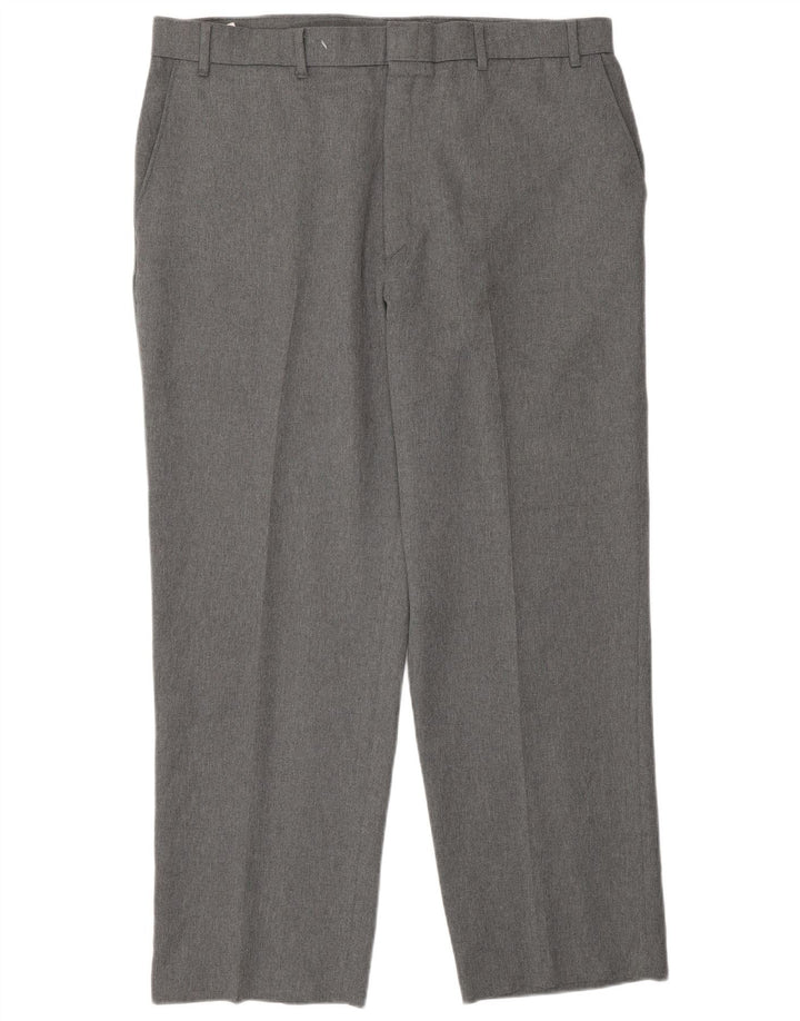 Levi's Straight Chino-bukser til mænd W38 L29 Grå polyester