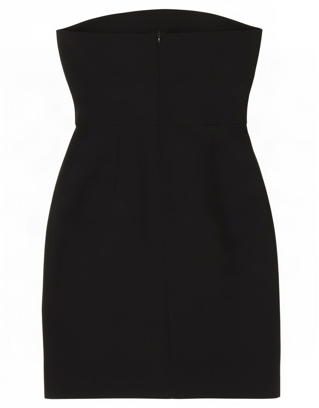 Zara Dame Stropløs Kjole UK 8 Lille Sort Polyester
