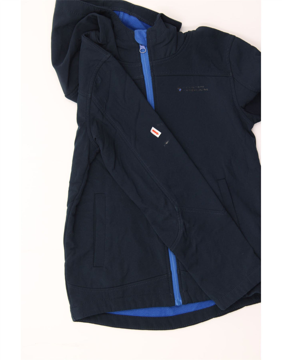 MOUNTAIN WAREHOUSE Boys Hooded Windbreaker Jacket 9-10 Years Navy Blue Vintage Mountain Warehouse and Second-Hand Mountain Warehouse from Messina Hembry 