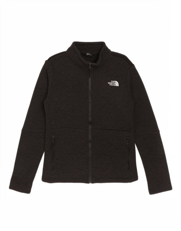 The North Face Dame Fleece Træningsdragt Topjakke UK 8 Lille Sort