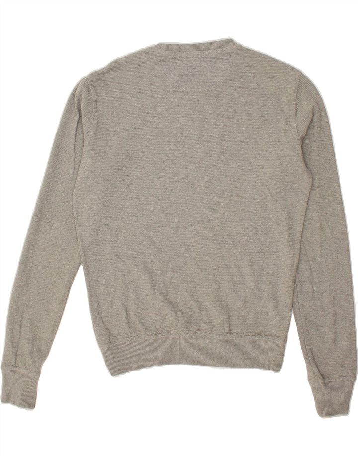 SUPERDRY Mens Sweatshirt Jumper Small Grey Cotton Vintage Superdry and Second-Hand Superdry from Messina Hembry 