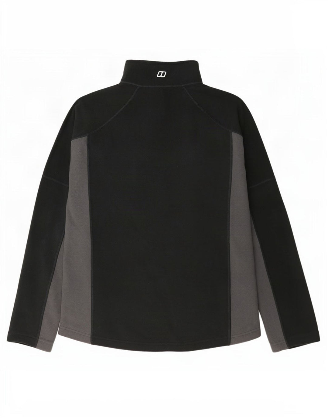 Berghaus Fleece Jumper med lynlås til mænd Medium Sort Colourblock Polyester