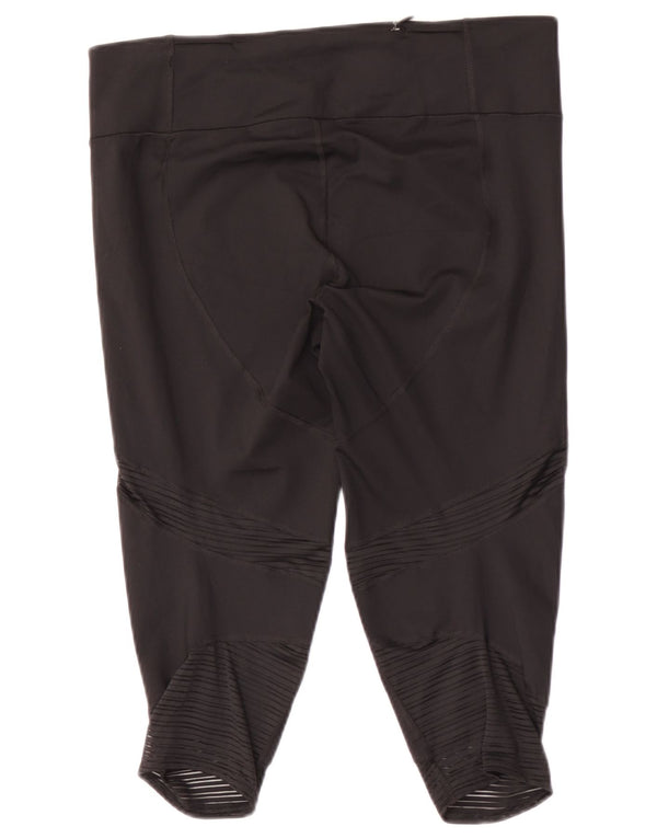 Adidas Dame Aeroready Capri Leggings UK 16/18 Large Black