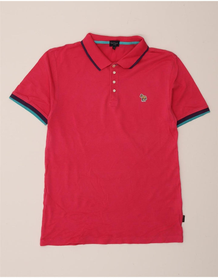 Paul Smith herre poloshirt Medium Pink Bomuld