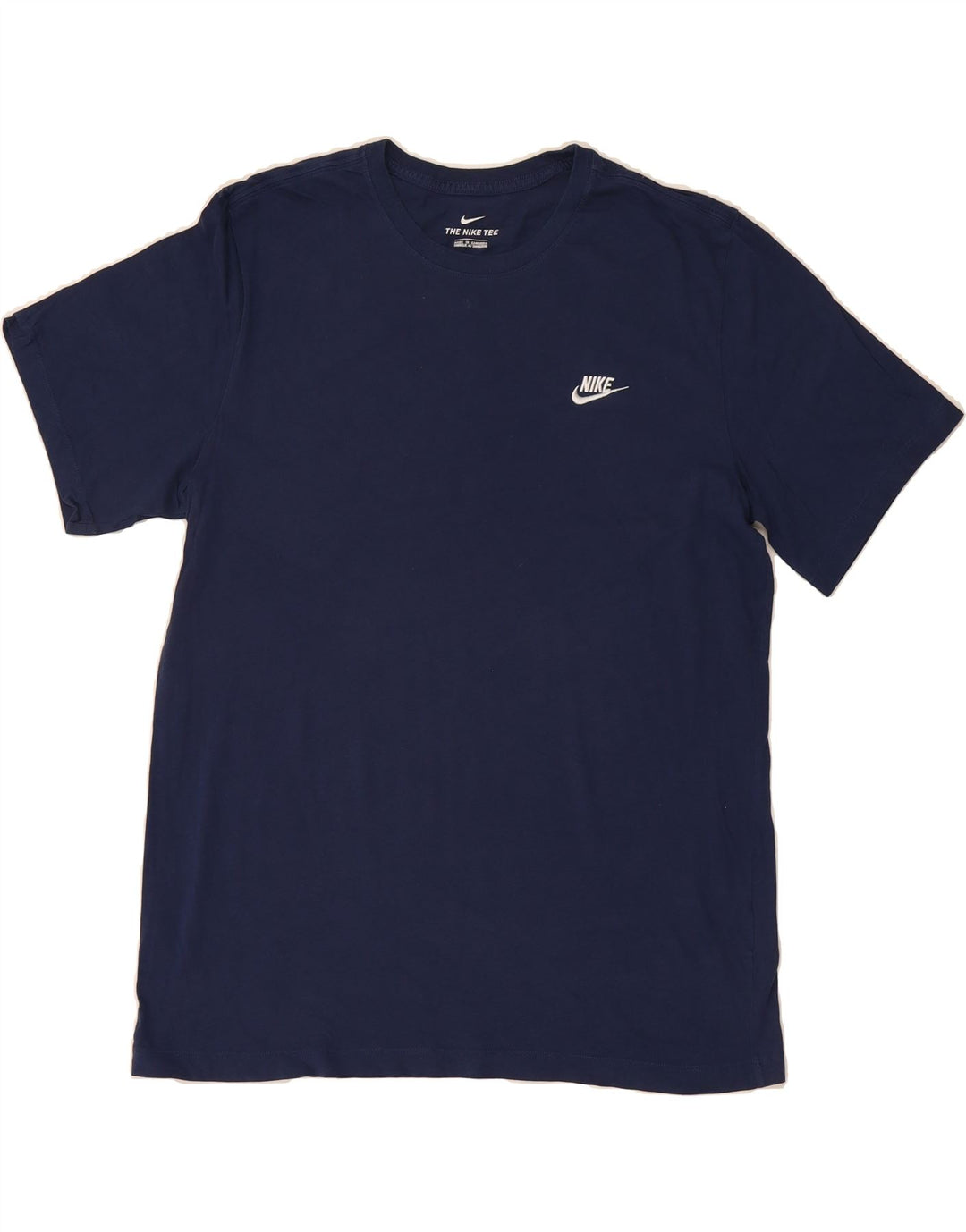 NIKE Mens T-Shirt Top XL Navy Blue Cotton Vintage Nike and Second-Hand Nike from Messina Hembry 