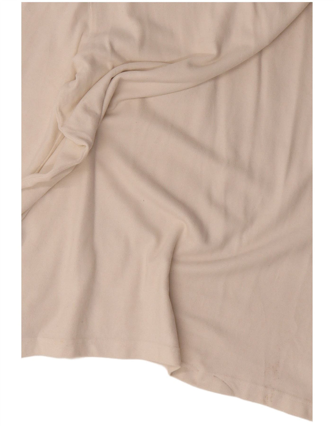 CREW CLOTHING Langærmet herre poloshirt Stor hvid bomuld