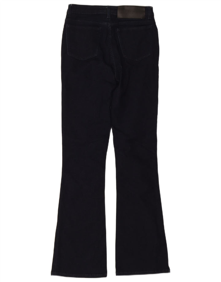 Trussardi Dame Flared Jeans W26 L31 Marineblå Bomuld
