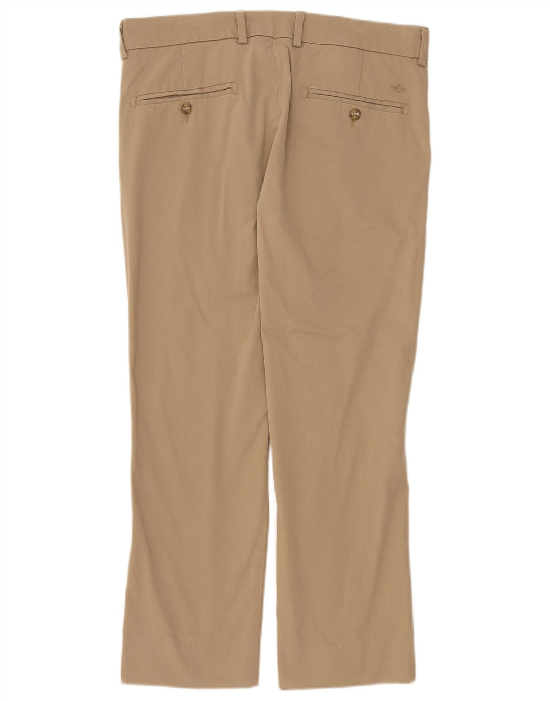 Dockers Herre Pegged Cropped Trousers W34 L26 Beige Bomuld