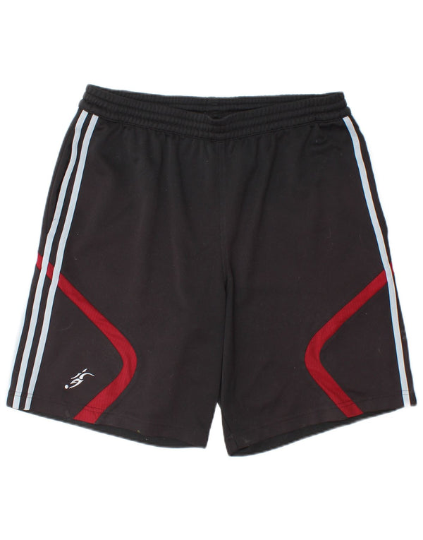 Adidas Herre Climacool Sports Shorts Large Black Colourblock Polyester