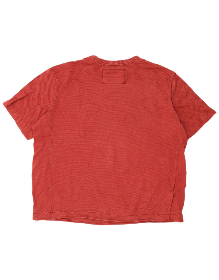 EDDIE BAUER Womens Oversized T-Shirt Top UK 18 XL Red Cotton Vintage Eddie Bauer and Second-Hand Eddie Bauer from Messina Hembry 