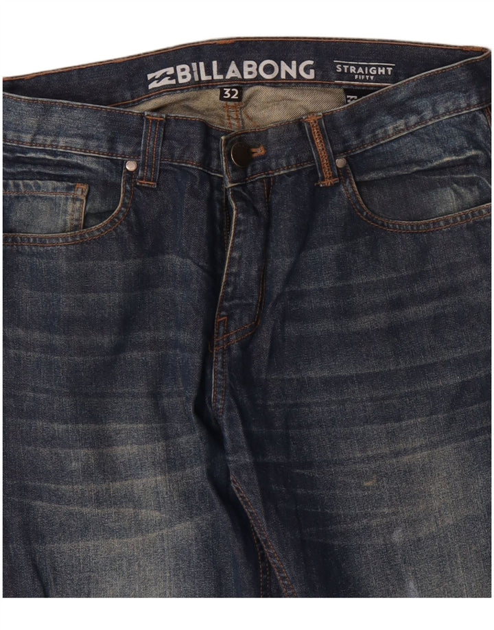 Billabong Straight Jeans til mænd W32 L32 blå bomuld