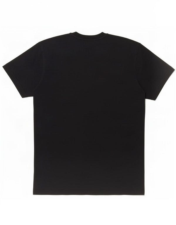Vans Herre Classic Fit Grafisk T-Shirt Top Medium Sort Bomuld