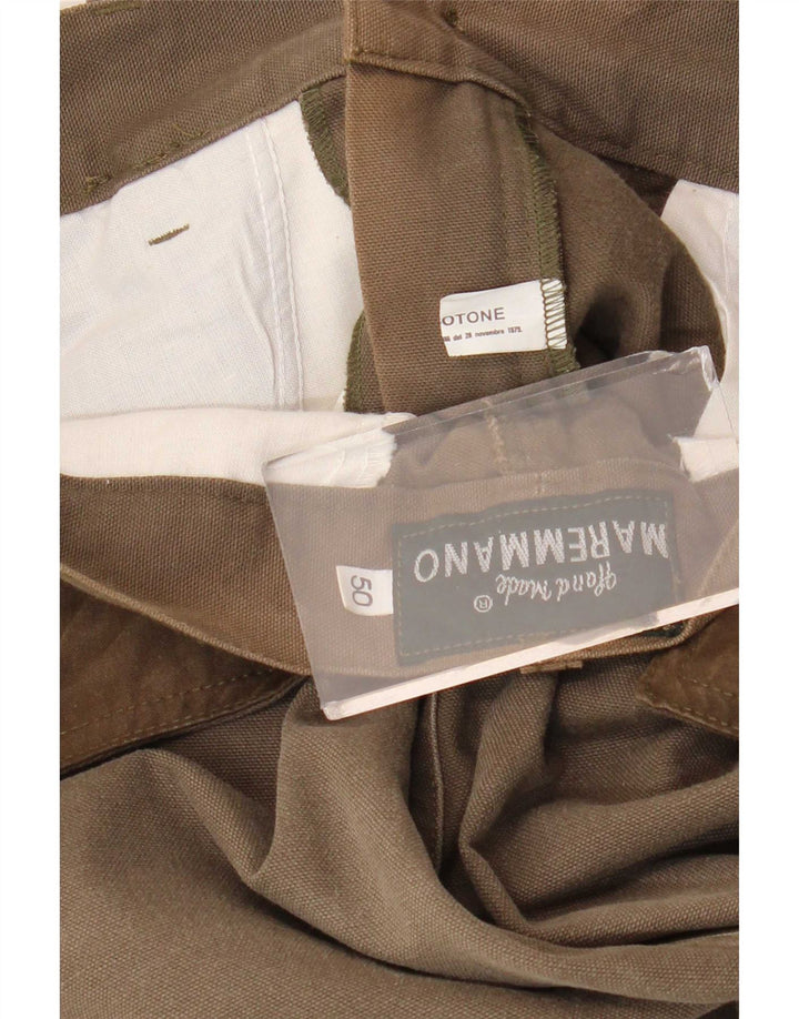 Maremmano Herre Cargo Bukser IT 50 Large W34 L28 Brun Colourblock