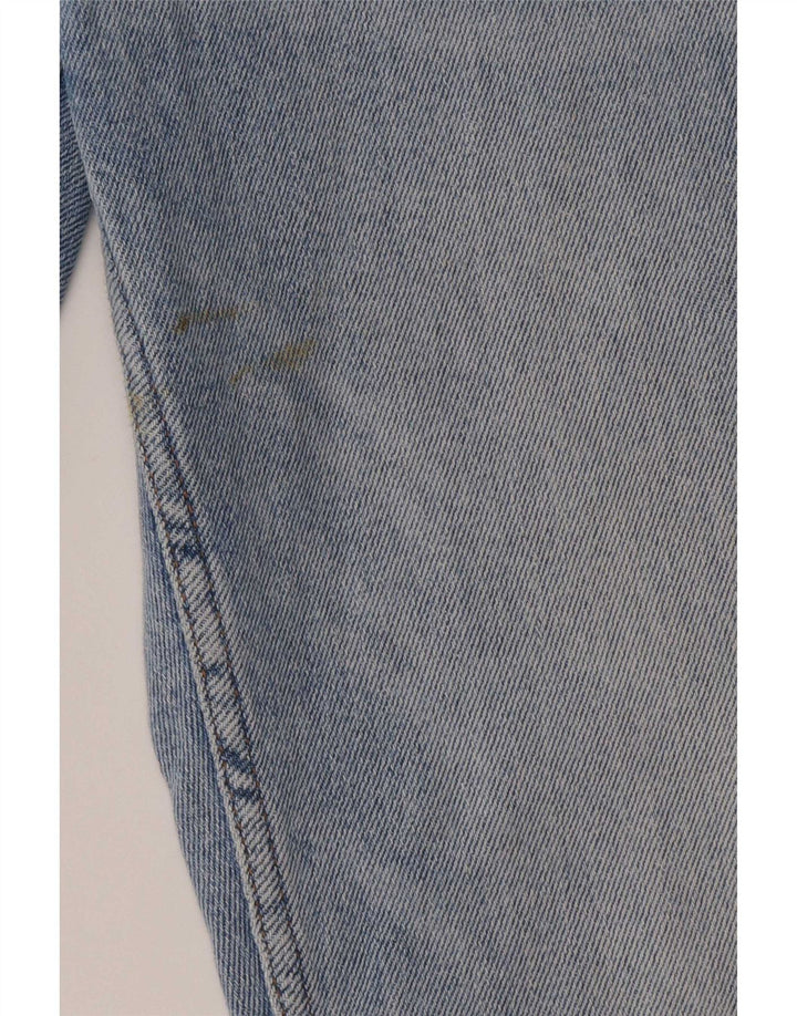 Zara Dame Distressed Slim Jeans EU 38 Small W28 L27 Blå Bomuld