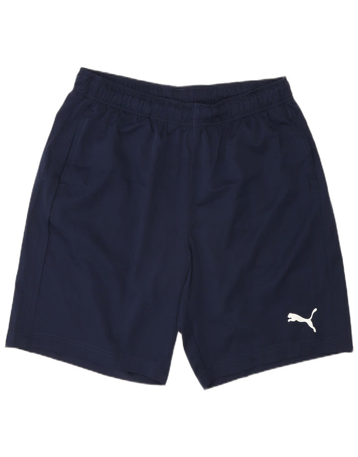 Puma Sportshorts til mænd, store marineblå polyester