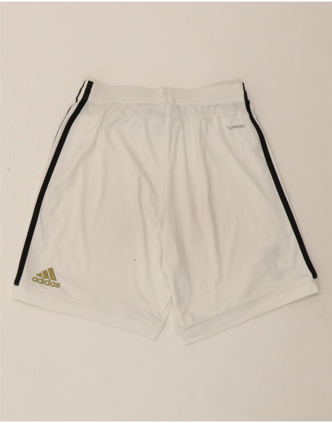 Adidas Dame Juventus Sports Shorts UK 8 Small White Polyester