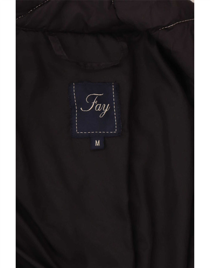 Fay Womens Polstret Frakke UK 14 Medium Black