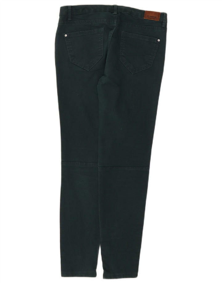 Zara Dame Slim Jeans EU 36 XS W26 L26 Grøn