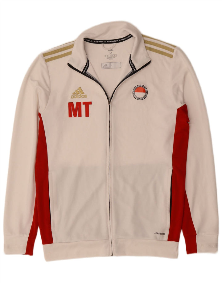Adidas Aeroready Træningsdragt Topjakke Medium Off White Colourblock