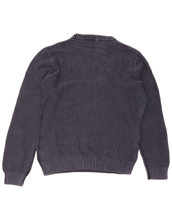 Mistral Herre rund hals sweater XL marineblå bomuld