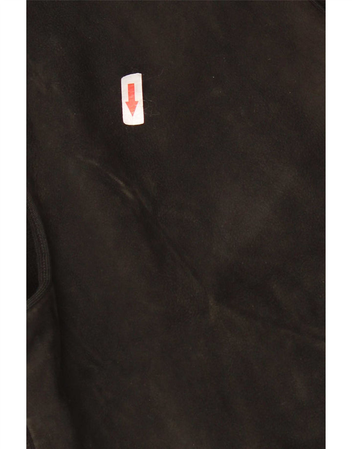 Vintage herre ruskindsvest Tank Top IT 48 Lille Brun