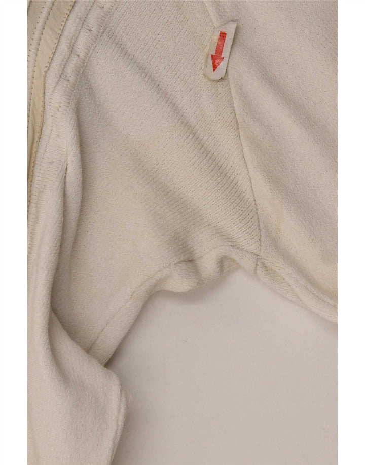 Gianfranco Ferre Dame Boat Neck Jumper Sweater UK 10 Small White