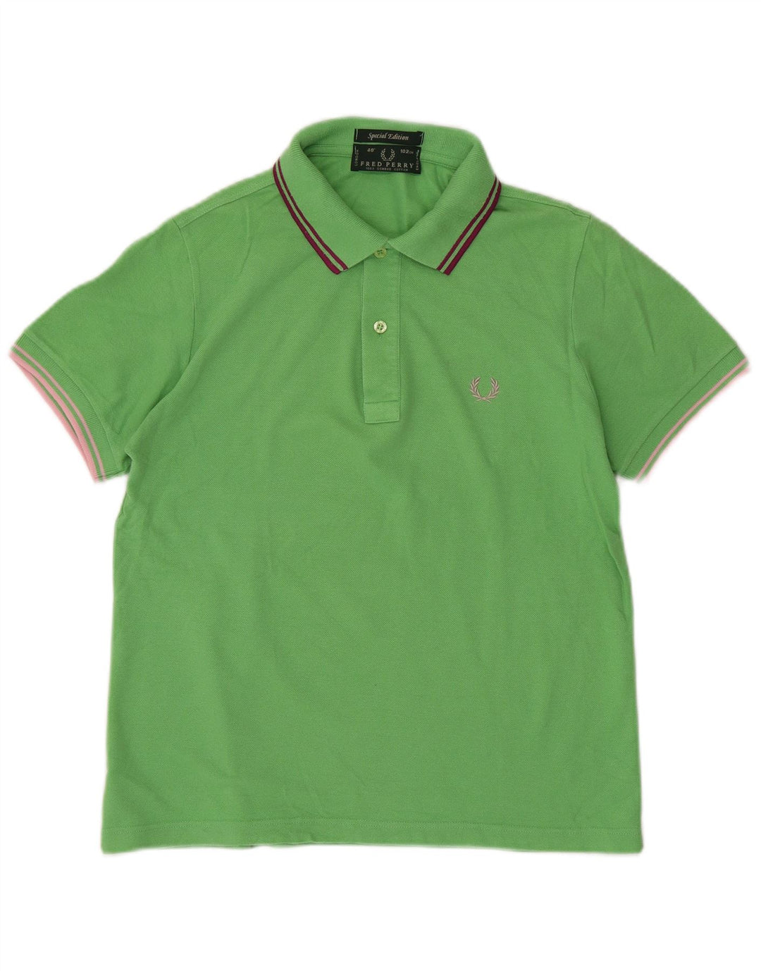 Fred Perry Herre poloskjorte lille grøn bomuld