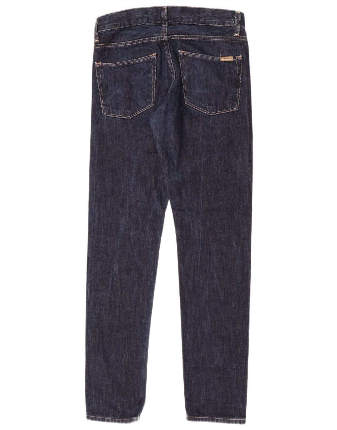 Carhartt Herre Slim Jeans W28 L32 Marineblå Bomuld