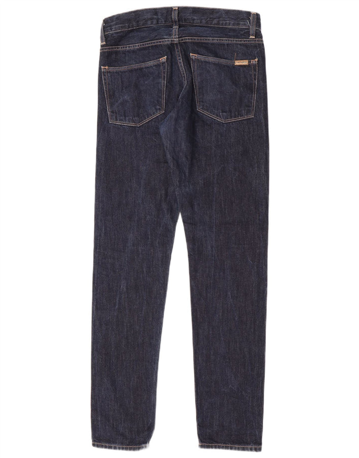 Carhartt Herre Slim Jeans W28 L32 Marineblå Bomuld