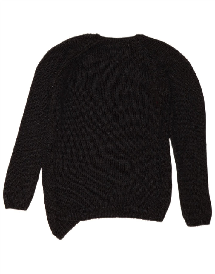 Zara Dame sweater med rund hals DK 14 Medium Sort