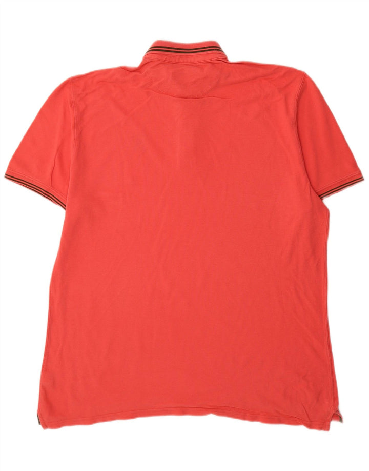Massimo Dutti Herre Polo Shirt 2XL Rød Bomuld