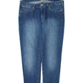 WRANGLER Womens Drew Crop Slim Jeans W31 L23 Blue Cotton Vintage Wrangler and Second-Hand Wrangler from Messina Hembry 