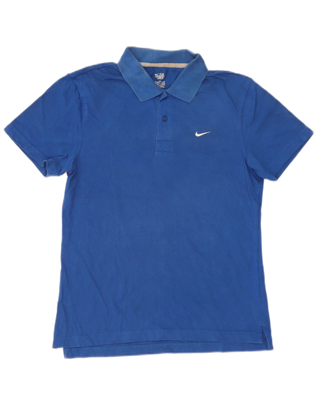Nike Polo Shirt til mænd UK 38/40 Medium Blue Bomuld