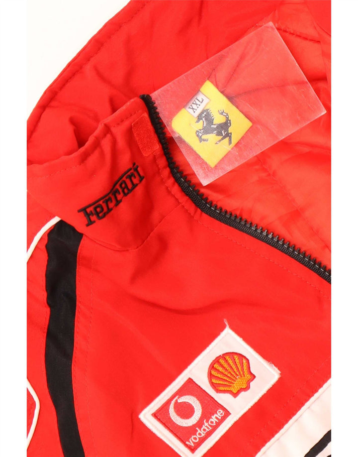 Ferrari Boys Graphic Bomber Jacket 11-12 år 2XL Rød Colourblock