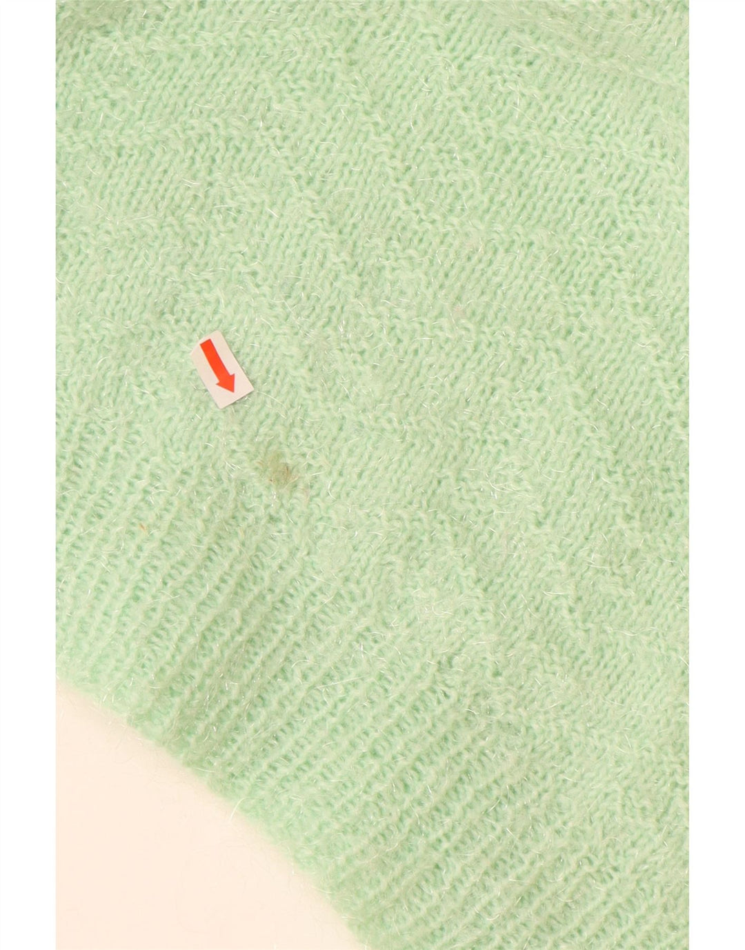 VINTAGE Dame Boat Neck Jumper Sweater UK 18 XL Grøn