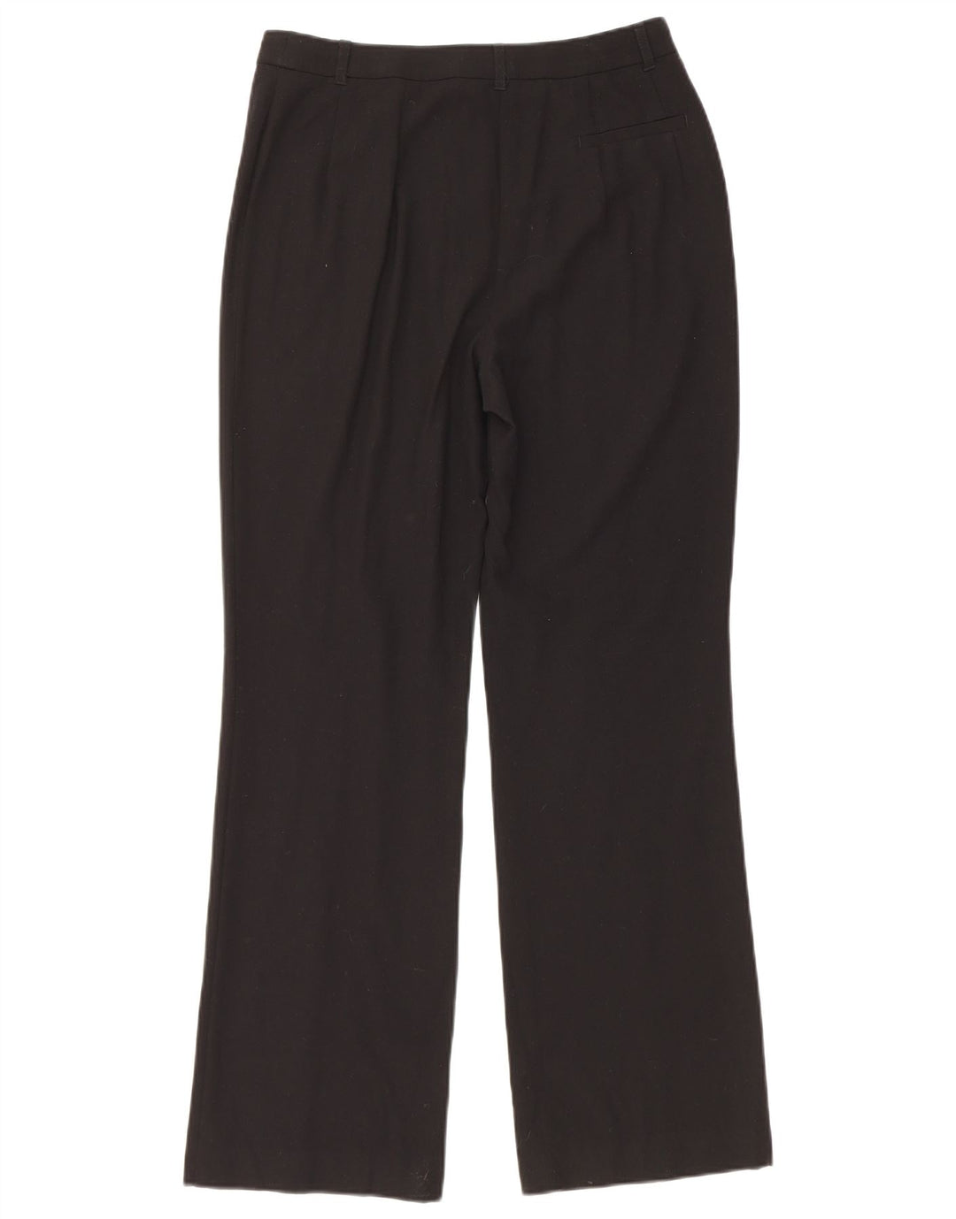 Marks & Spencer Dame Bootcut Casual Bukser UK 12 Medium W30 L30 Black