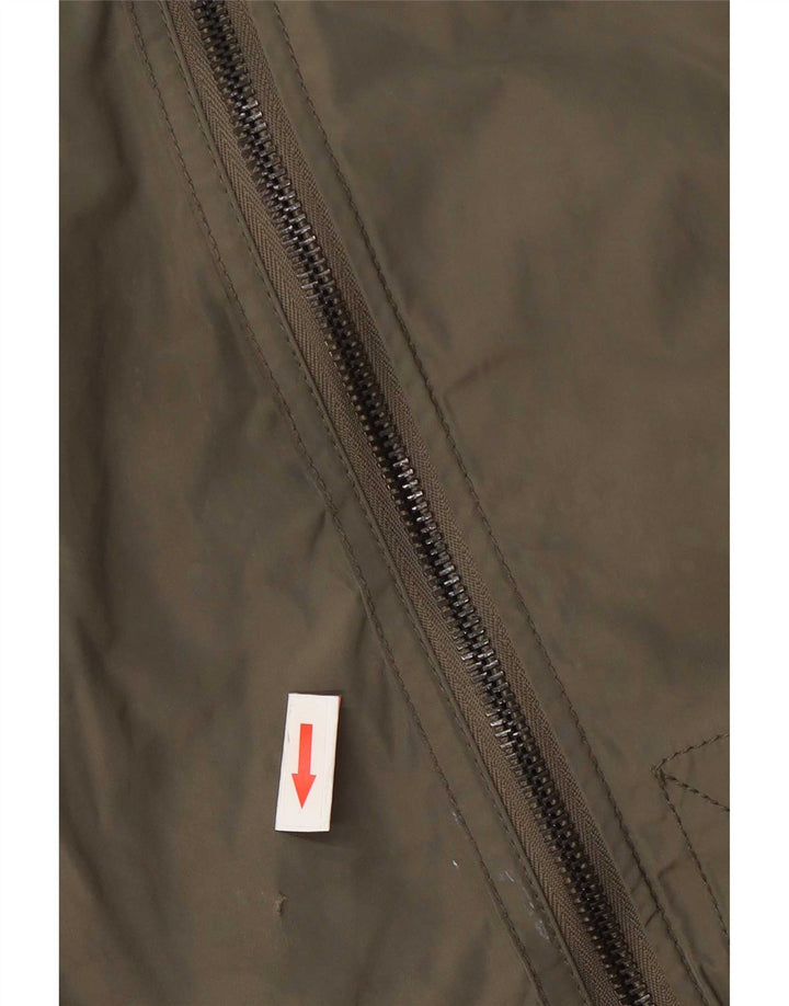 Dkny Herre Bomber Jacket UK 44 2XL Khaki