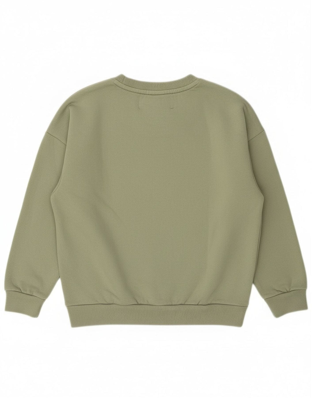 Superdry Womens Grafisk Oversized Sweatshirt Jumper UK 8 Lille grøn bomuld