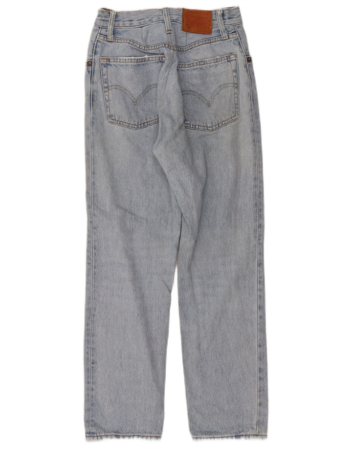 Levi's Dame 501 Straight Jeans W26 L26 Blå Bomuld