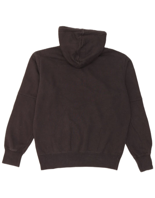Champion Herre lynlåshals grafisk hættetrøje Jumper Medium Sort bomuld