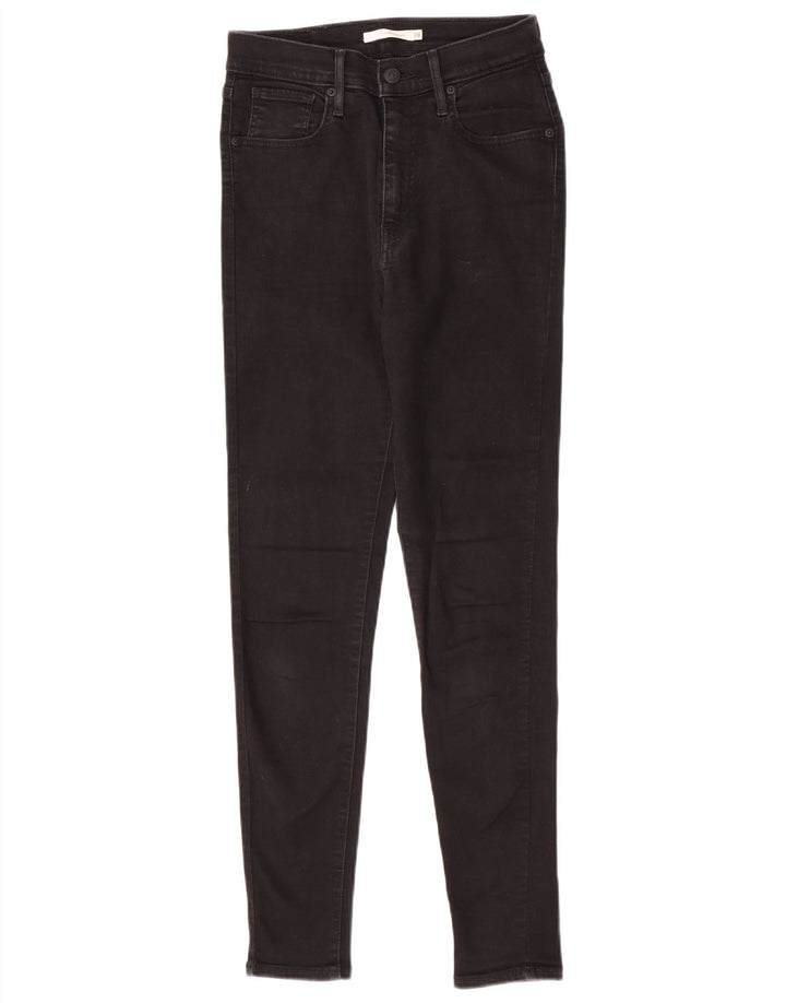 Levi's skinny jeans til kvinder W28 L30 sort bomuld