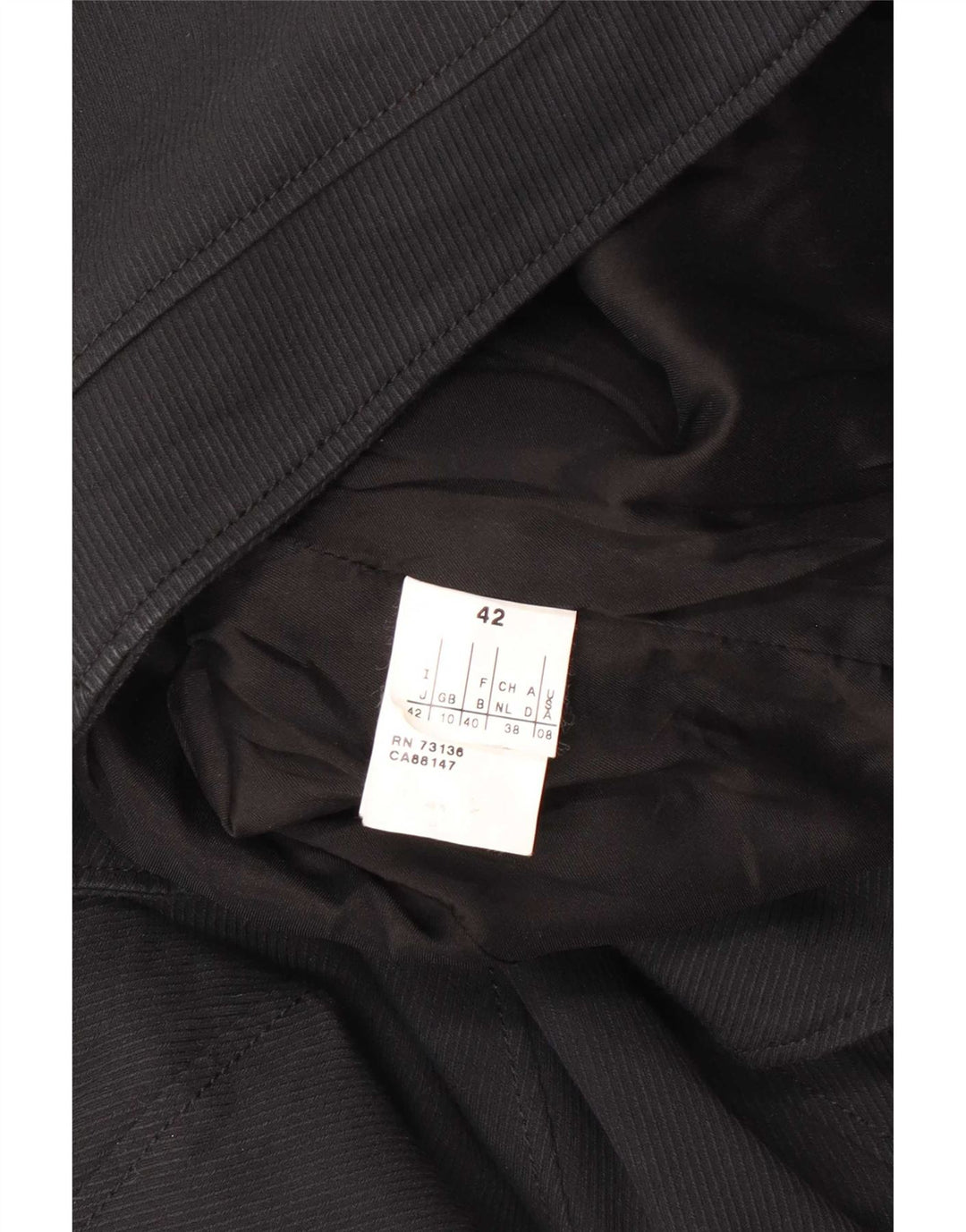 Max & Co. Dame Blazer Jacket UK 10 Small Black Bomuld