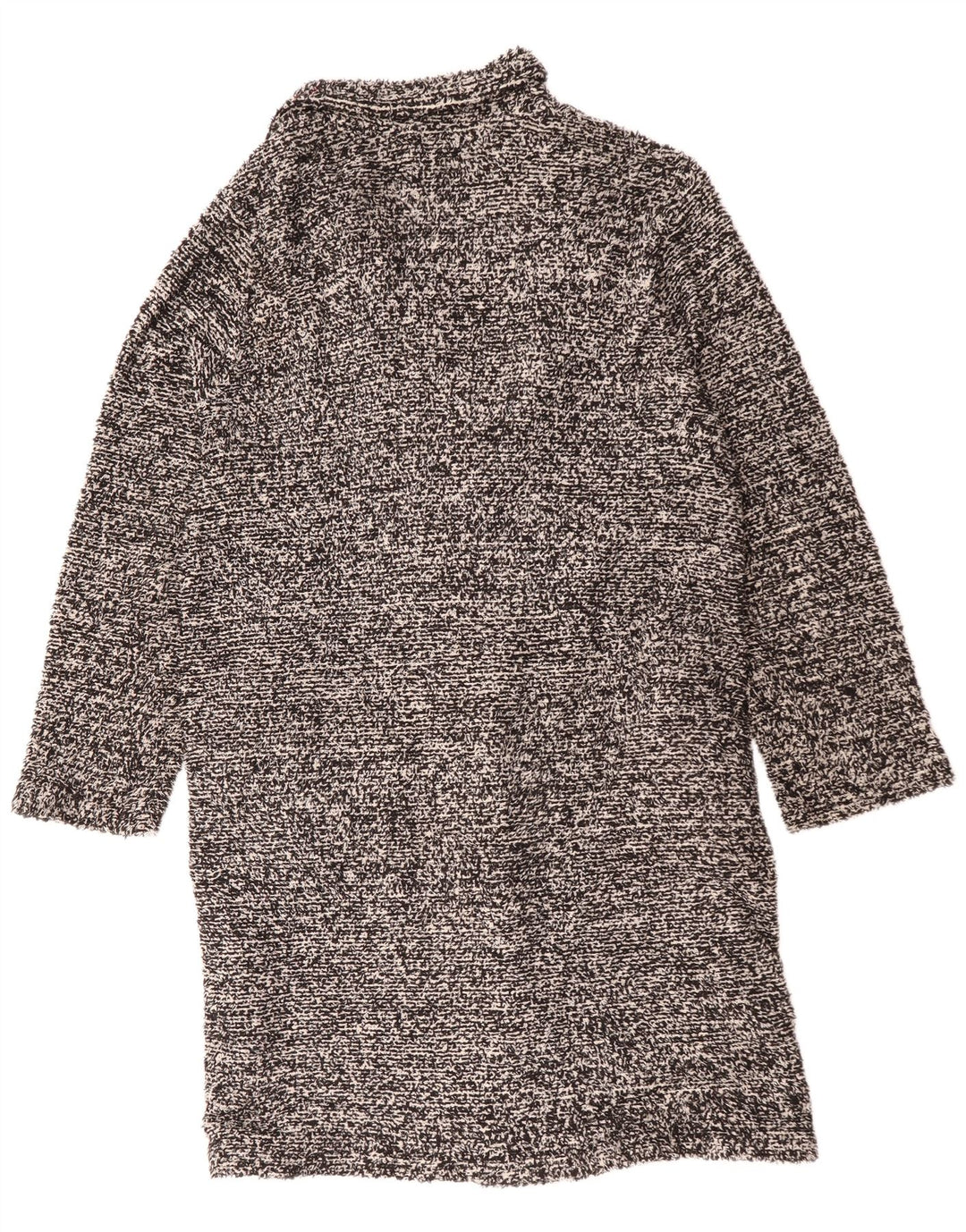 MARKS & SPENCER Kvinder Autograph Oversized Overfrakke UK 18 XL Grå Flecked