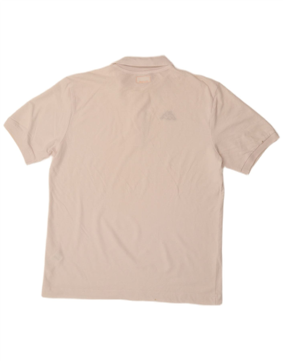 KAPPA Mens Polo Shirt XL White Cotton
