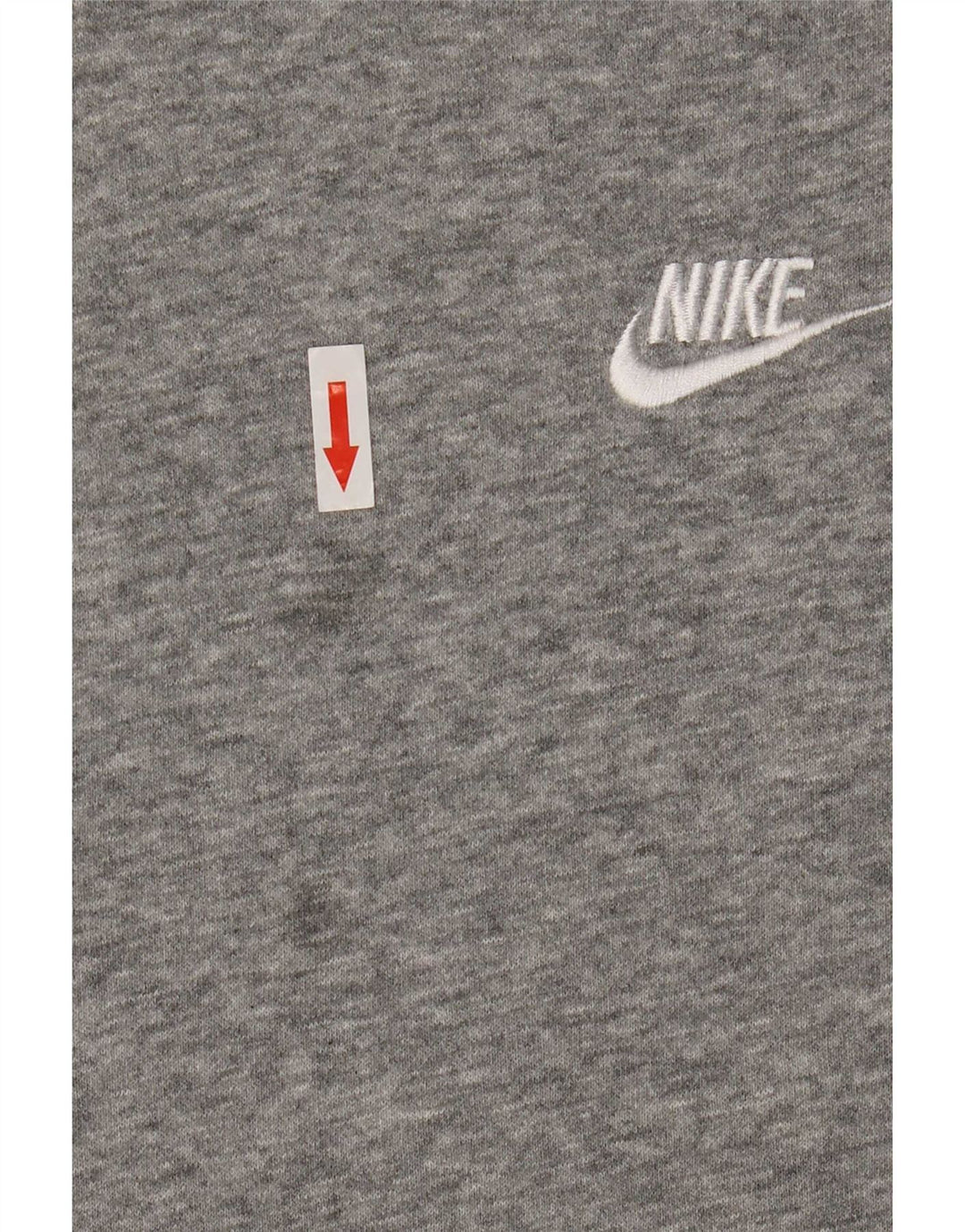 Nike Herre hættetrøje Jumper Large Grå Flecked Bomuld