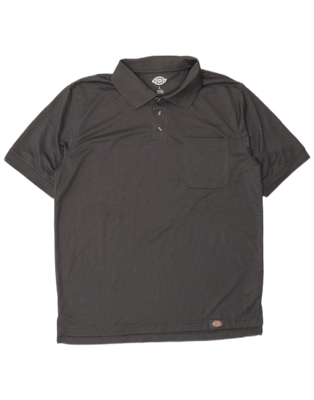 DICKIES Poloshirt til mænd Stor grå polyester